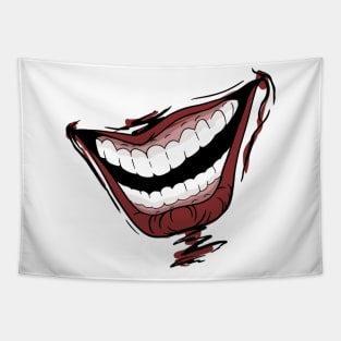 Laughing mouth Tapestry