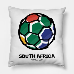 South Africa Football Country Flag Pillow