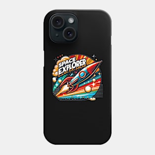 Rocket Space Explorer Phone Case