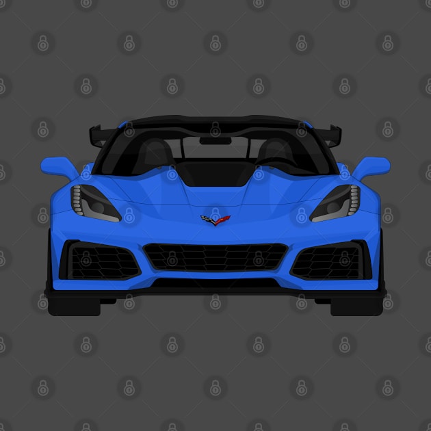 Z06 ZR1 BLUE by VENZ0LIC