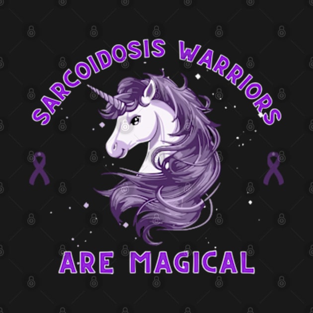 Sarcoidosis Warrior Sarcoid Besnier-Boeck-Schaumann Unicorn by Shopinno Shirts