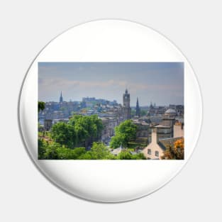 Edinburgh Skyline Pin