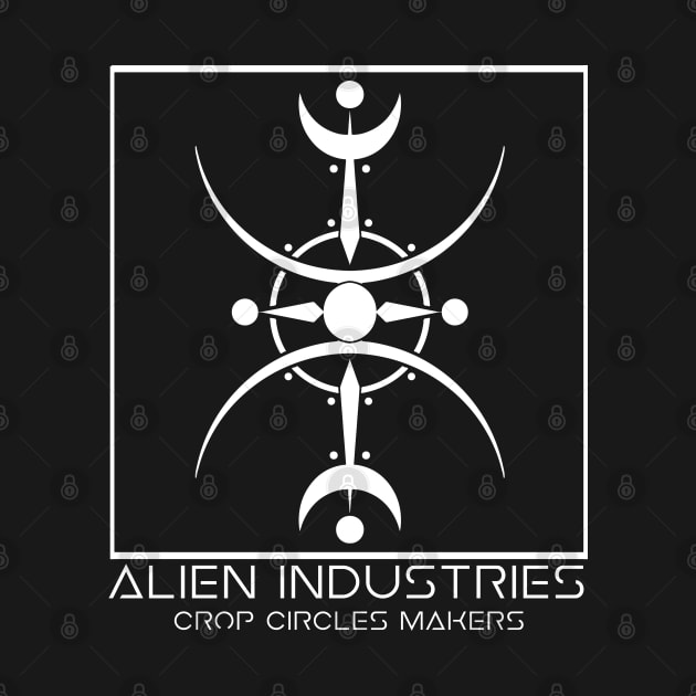 Alien Industries; Crop Circles Makers 006 by Meca-artwork