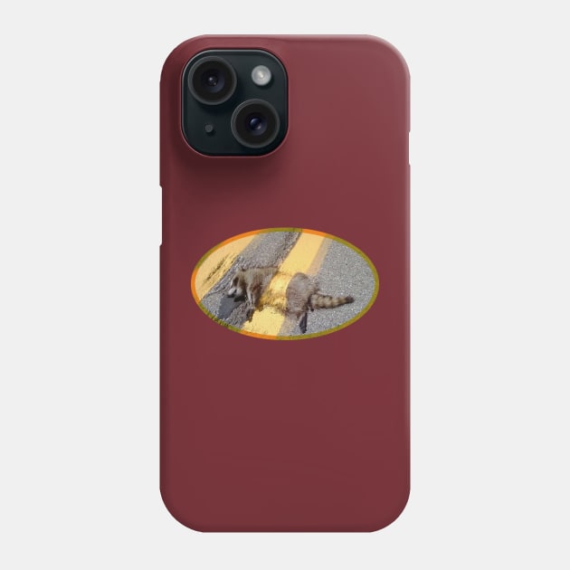 Painted Raccoon Phone Case by pocketlama