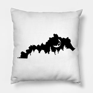 Kentucky Forest Moon Pillow