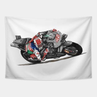 Drawing/Sketching MotoGP Team No 42 Tapestry