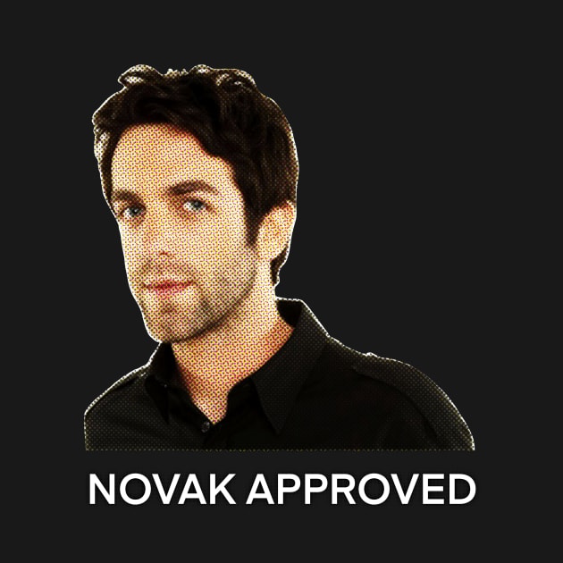 Funny BJ Novak Public Domain Image Tee Shirt - Novak Approved by Steph Calvert Art