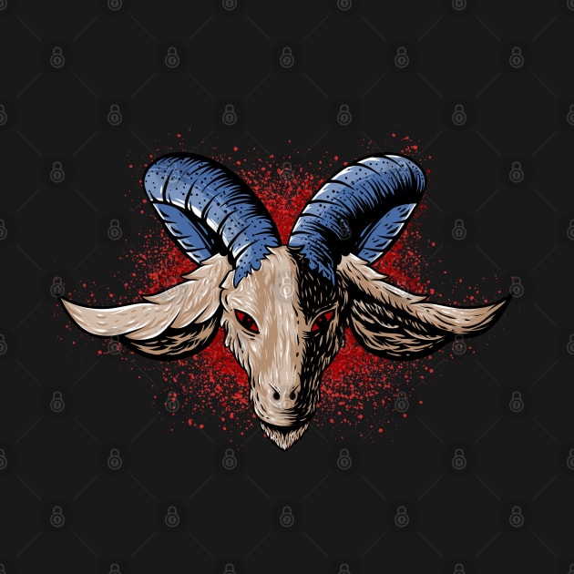 goat head by yud art