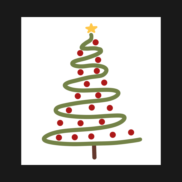 Simple Christmas Tree by MunicipalArt