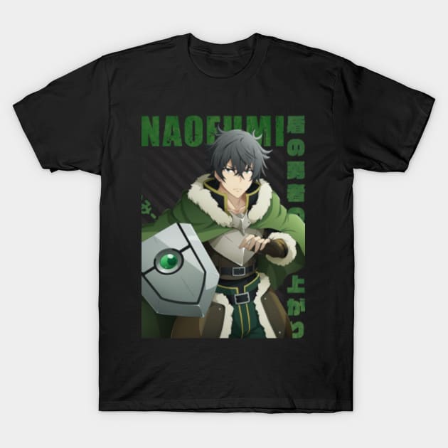 Tate no Yuusha no Nariagari Iwatani Naofumi anime T shirt. Poster