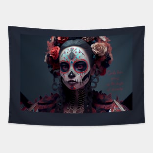 Catrina La Calavera Garbancera #3 Tapestry