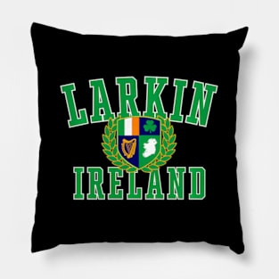 Irish Sur Larkin Ireland Crest Pillow