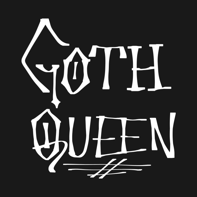 Goth Queen by TeeCupDesigns