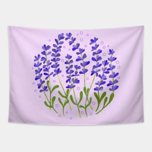 Purple Lavender Tapestry