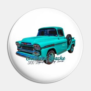 1959 Chevrolet Apache 3100 Stepside Pickup Truck Pin