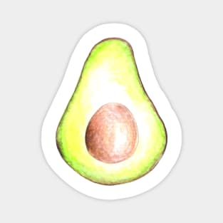 Avocado Slices - Neo Mint Magnet