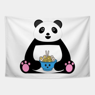 Ramen Panda Tapestry