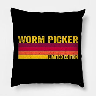 Worm Picker Pillow