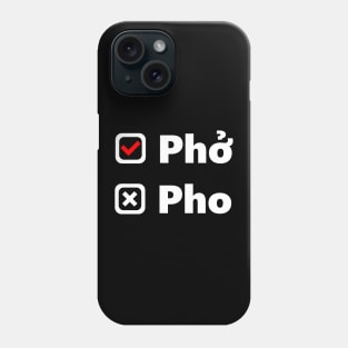 Phở not Pho Phone Case
