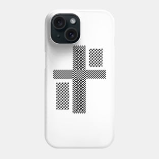 60's Vintage Black White Mod Pattern Phone Case