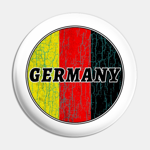 DEUTSCHLAND GERMANY FLAG DISTRESSED FLAG LOGO Pin by TravelTime