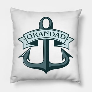 Grandad Ships Anchor Pillow