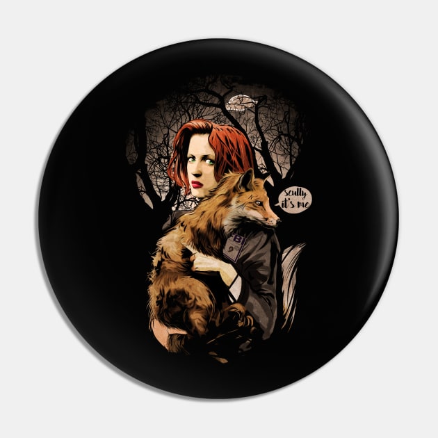 Scully Pin by artofkaan