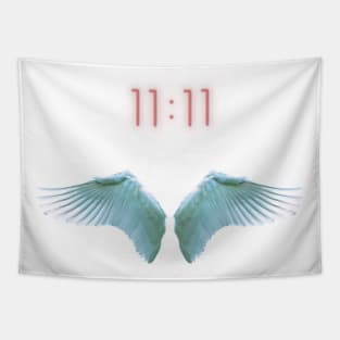Spiritual Angel wings 1111 Tapestry