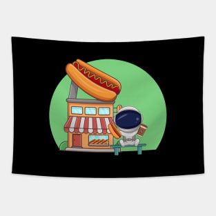 HOTDOG SHOP AND ASTRO Tapestry