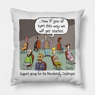 Support Group for the Directionally Challenged Pillow