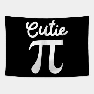 Pi Day Gift Art Women Kids Men Toddler Math Teacher Cutie Pi Tapestry