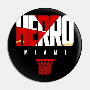 Herro Miami Basketball Warmup Pin