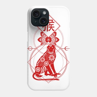 Chinese, Zodiac, Monkey, Astrology, Star sign Phone Case