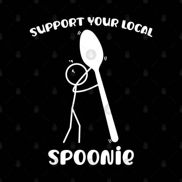 Support Your Local Spoonie by Jesabee Designs