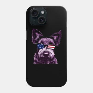 Terrier Tributes Unique Tee Celebrating Scotland's Beloved Canine Companions Phone Case