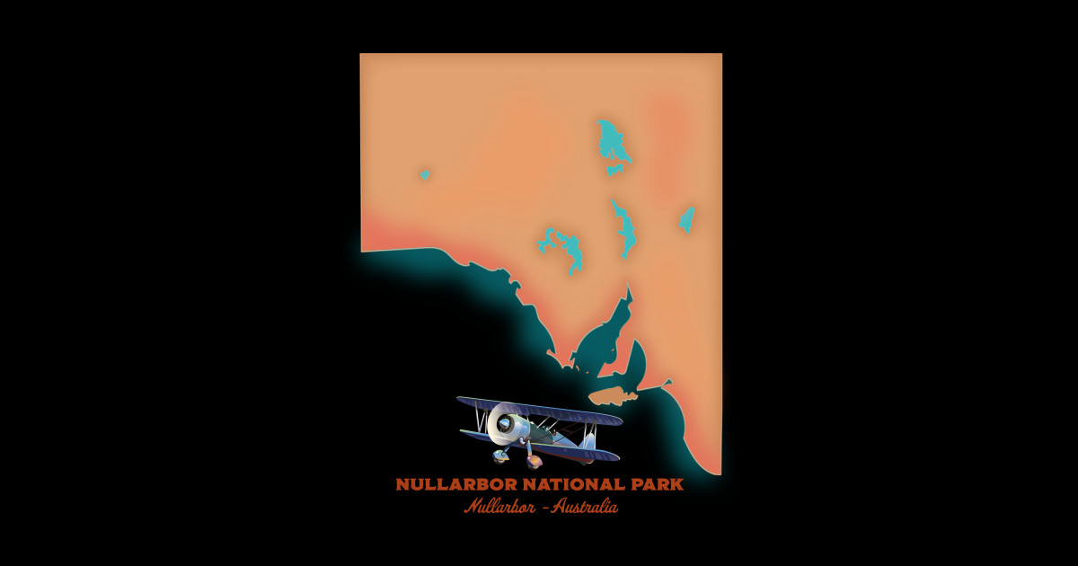 Nullarbor National Park - Nullarbor National Park - Sticker | TeePublic
