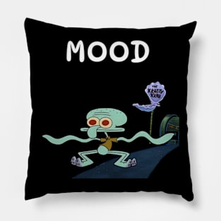 funny squidward dance moves Pillow