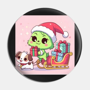 Baby Grinch inspired Grinchmas! Cute Christmas decor festive wear Pin