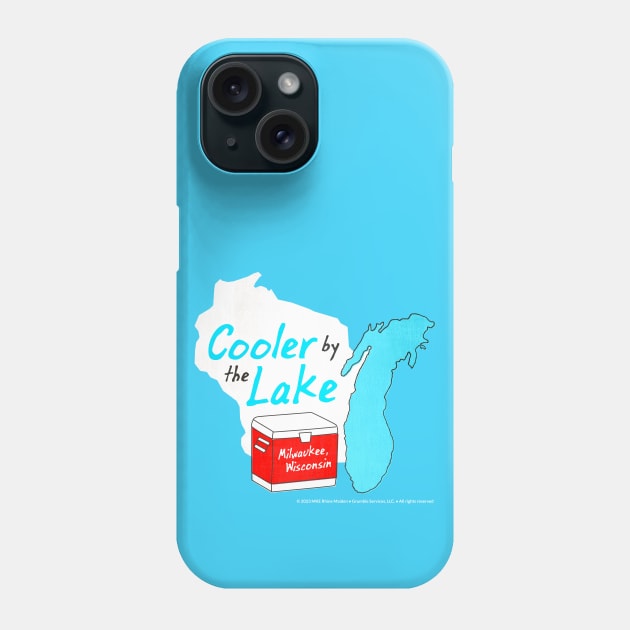 Cooler By The Lake • Milwaukee, Wisconsin Phone Case by The MKE Rhine Maiden