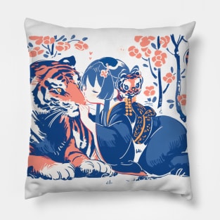 Geisha tiger shogun’s Geisha 87010 Pillow