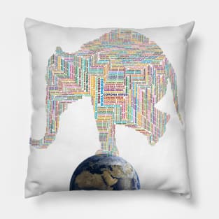 Corona Creative Earth Elephant Gift Pillow