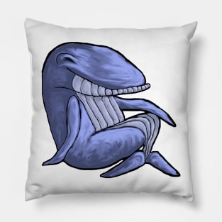 Whale reversed Pillow