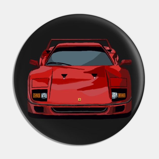 Ferrari F40 Pin by SwasRasaily