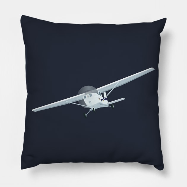 Cessna 172 Pillow by laurenamurphy