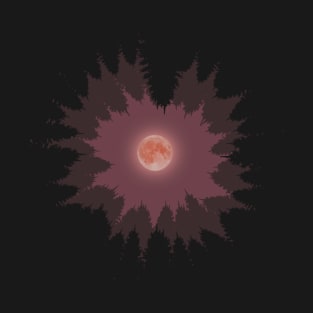 Forest and the moon T-Shirt