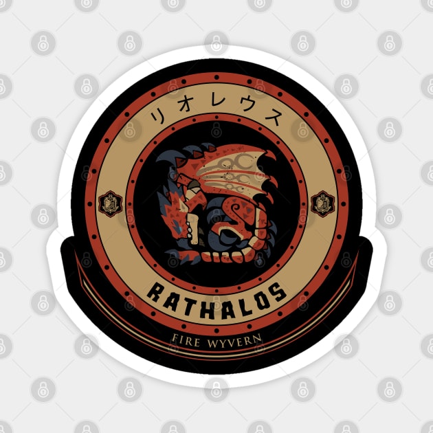 RATHALOS - LIMITED EDITION Magnet by Exion Crew