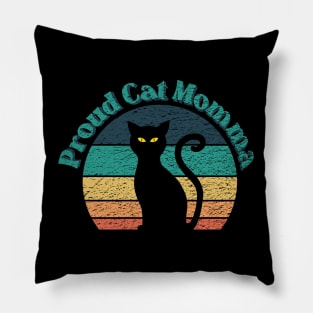 Proud Cat Momma Pillow