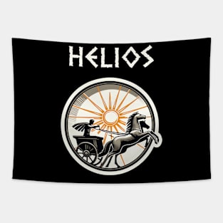 Helios Greek God of the Sun Chariot of the Sun God Tapestry