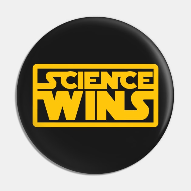 Science For The Win Pin by PanicTees