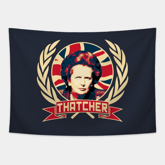 Margaret Thatcher Tapestry by Nerd_art